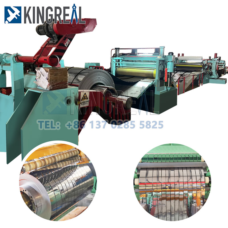 (0.3-4.0) X1650 mm altus praecisione coil slitting machina
