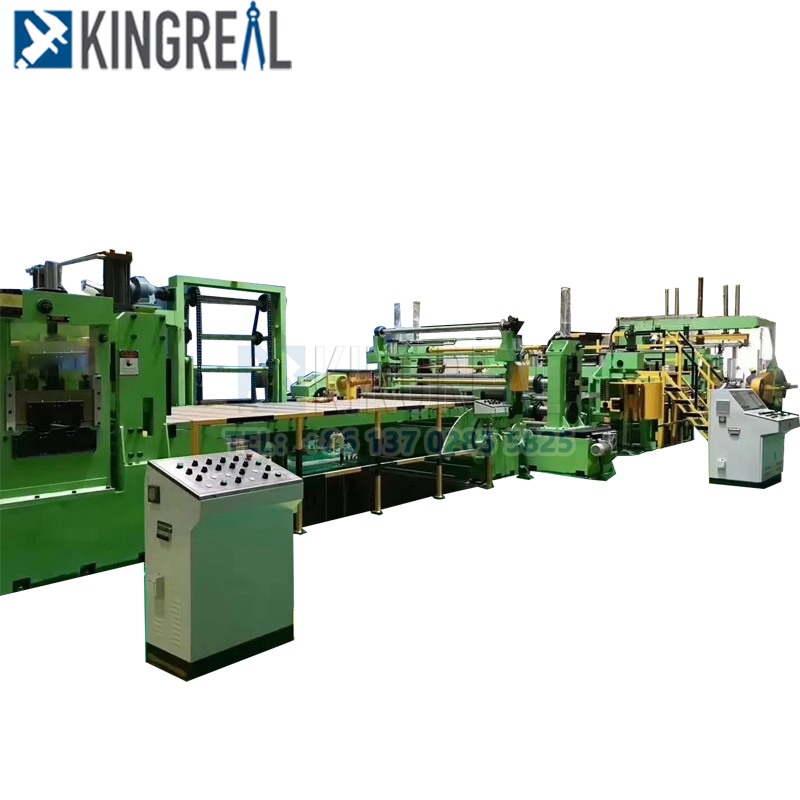 KINGREAL Steel Coil Slitting Line Working in India