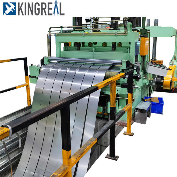 Kingreal has the latest Design for Full Auto Coil Slitting Machine