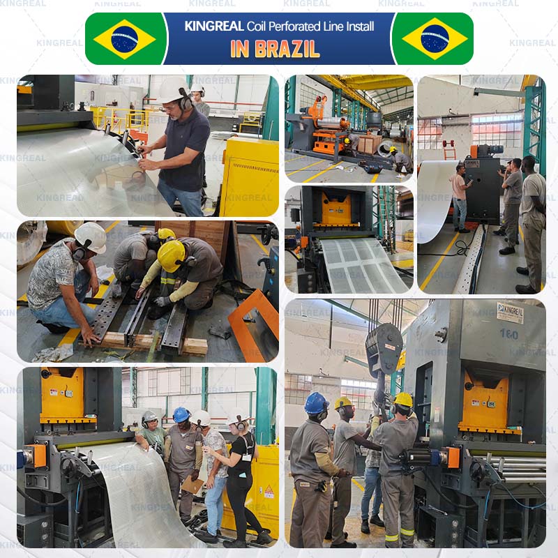 KINGREAL Installation Case: Coil Perforating linea in Brasilia