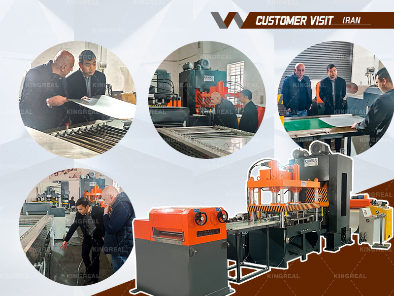 Customer Visit: Metal Tectum Perforation Line