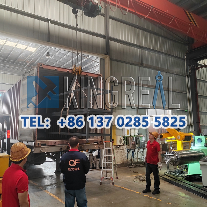 Coil Slitting Machina This to Italy