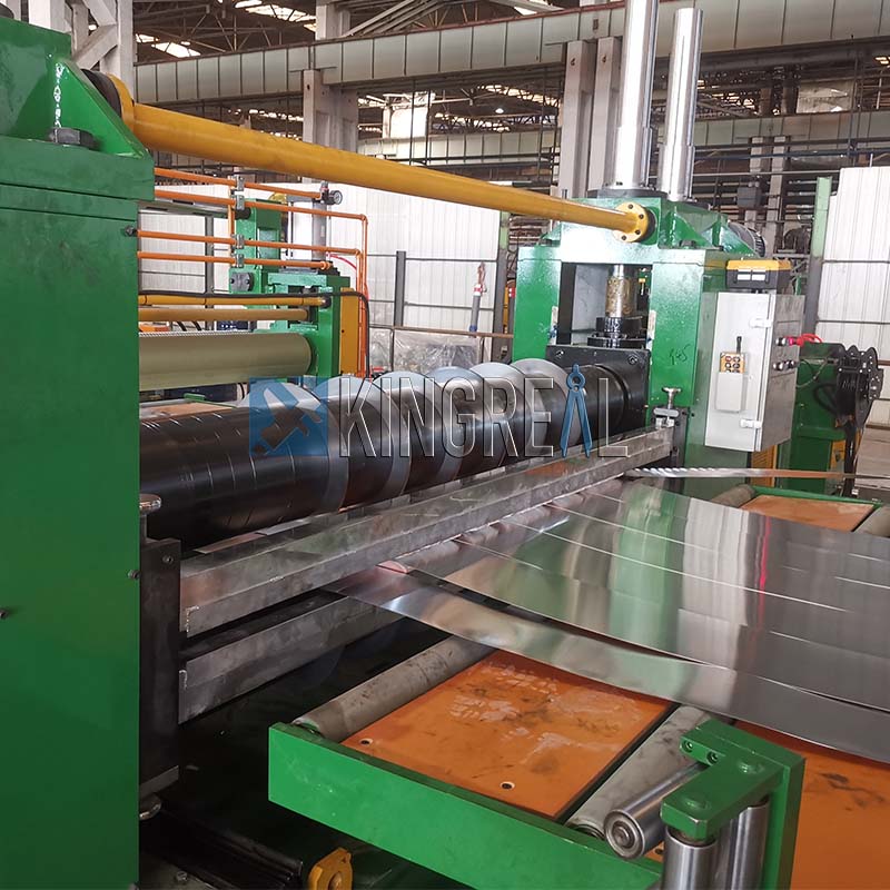 Quam ad adjust Guide Rail Clearance Aluminium Coil Slitting Line?