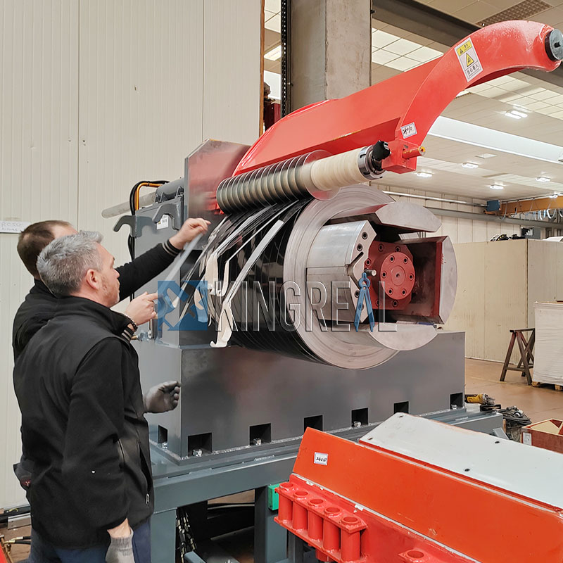 Installation Service --Steel Coil Slitting Line in Italia