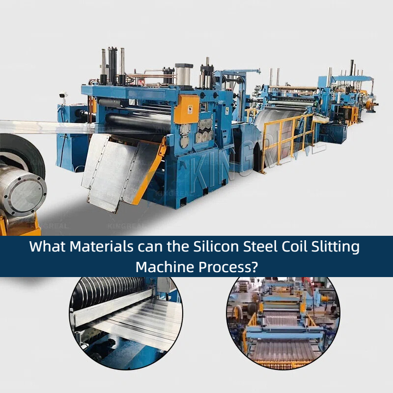 Quas materias possunt Processus Machinae Silicon Steel Coil Slitting?