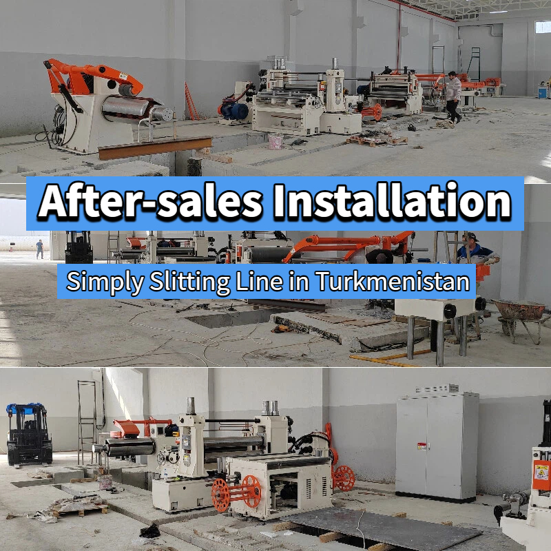 Post-venditio instruitur: Simpliciter Slitting Line in Turkmenistan
