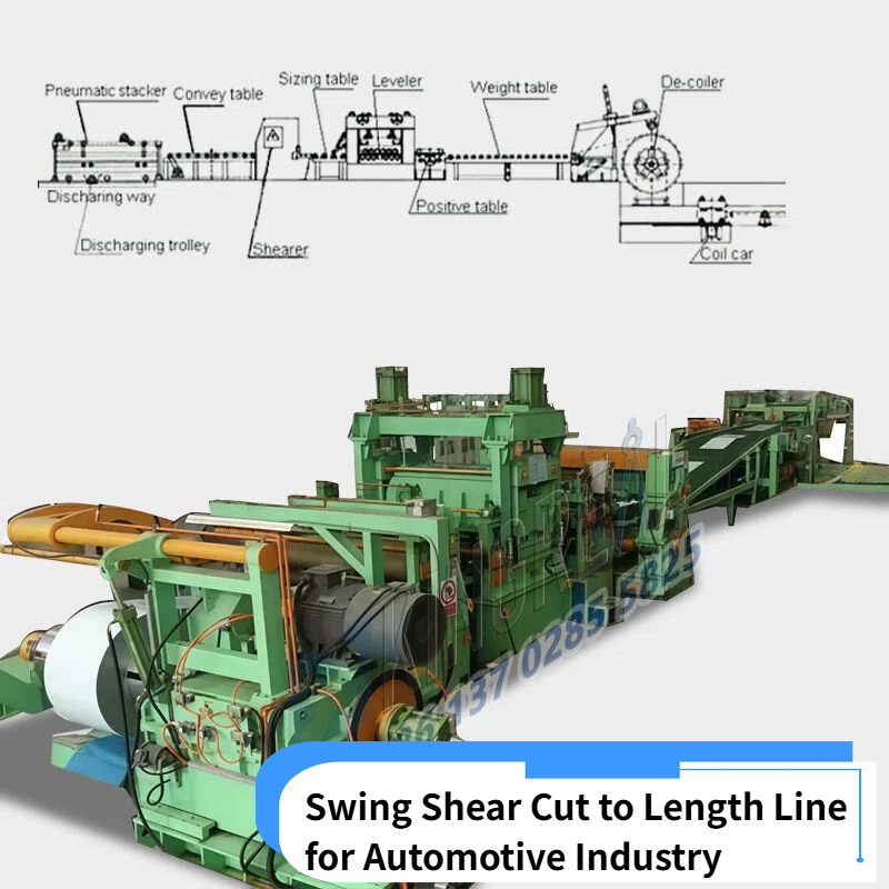 Industry Shear ad longitudinem linea pro Automotive interficiam adductius