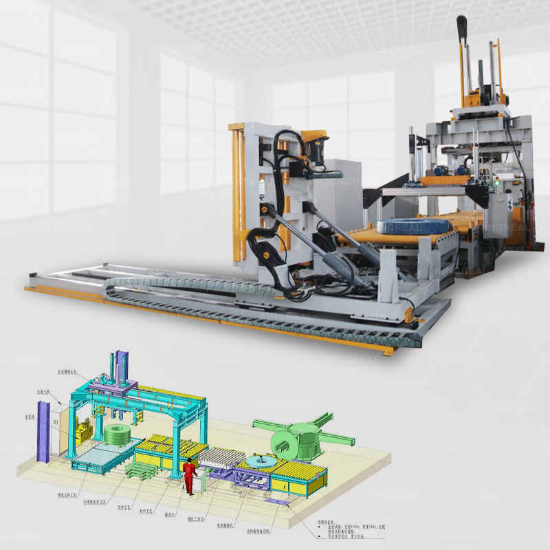 Automatic Steel Coil Package linea