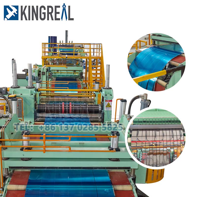 Frigus advolvit Steel slitting machina