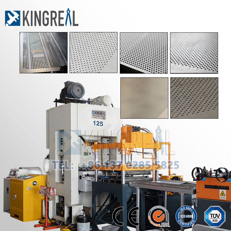 Plena Automatic Perforated Metal Productio Linea