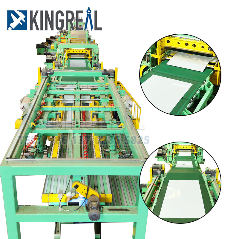 steel cut to length machine