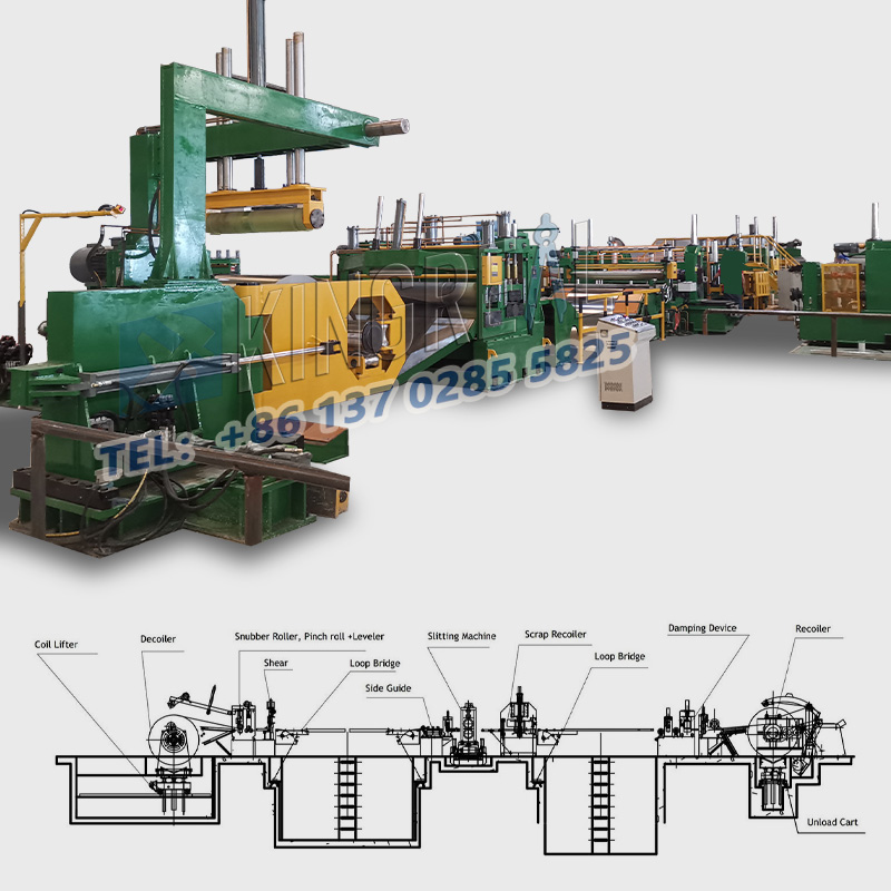 Diver Coil Slitting Machina